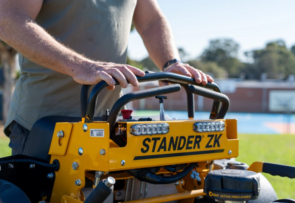 Wright Stander ZK for reliable grass cutting on a large landscape